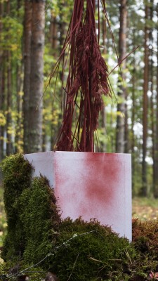Roberta Lima, White Paper Museum#17, Oferenda, 2022.