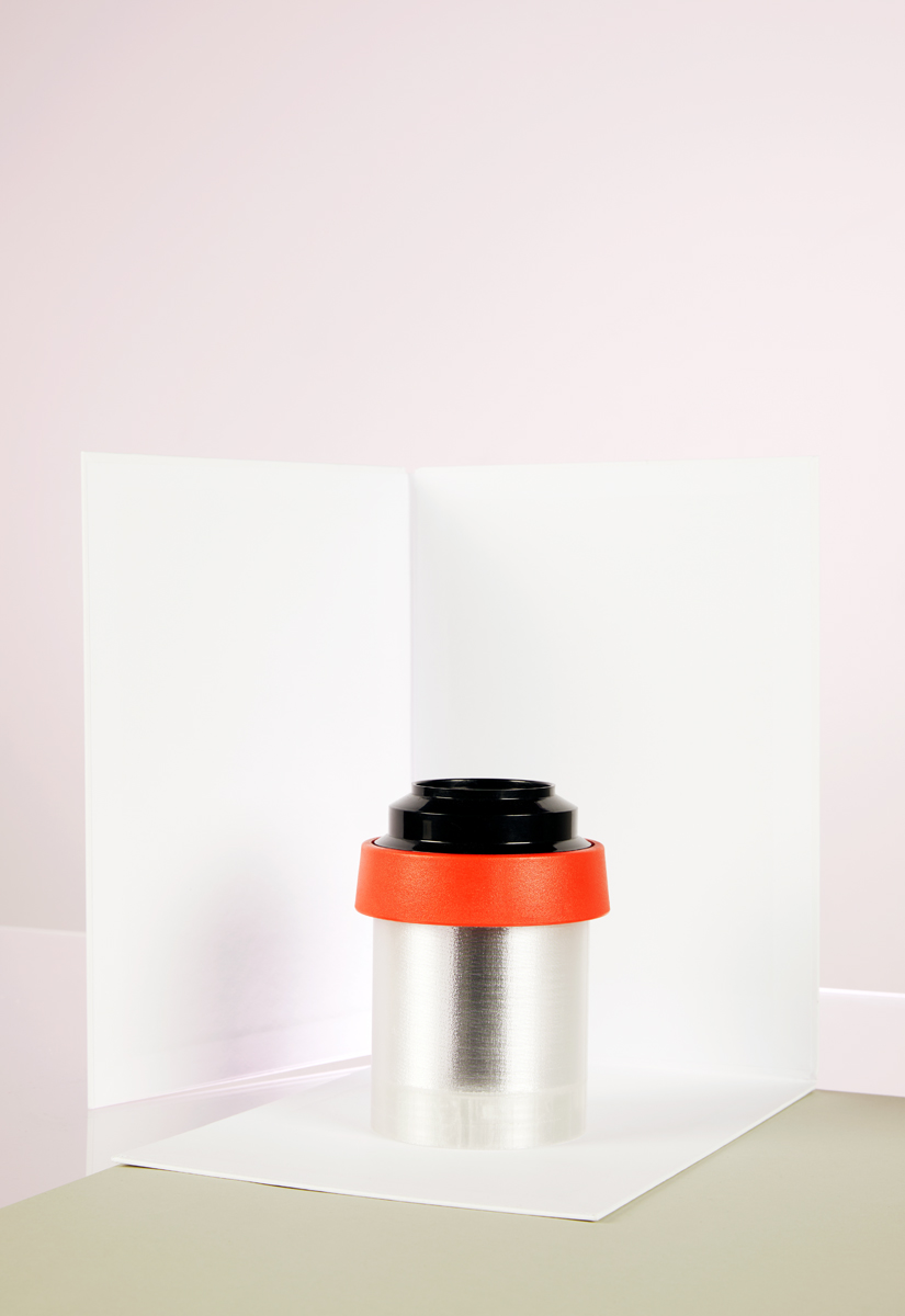 Durchsichtige Entwicklerdose